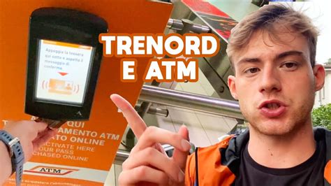 Come ATTIVARE LA TESSERA ATM TRENORD Per Labbonamento Dei Mezzi A