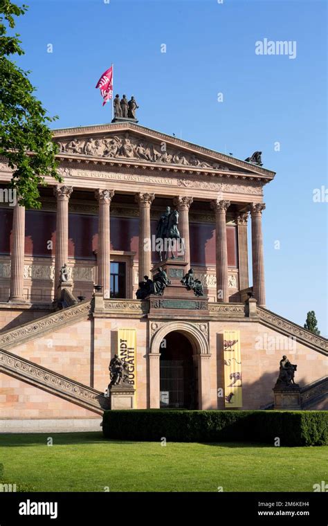 Berlin, Germany old national art gallery Stock Photo - Alamy