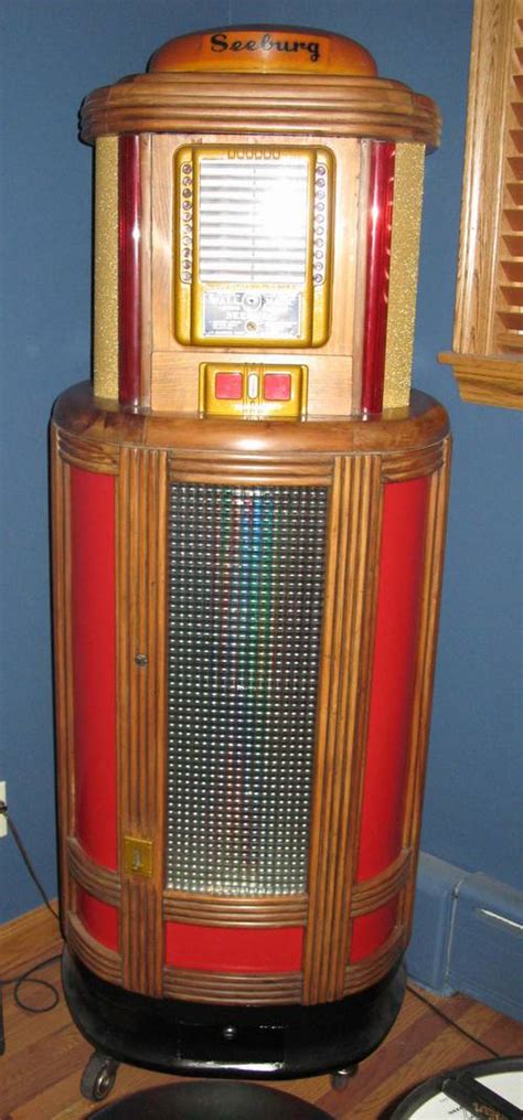 Seeburg Jukebox Model 8800 Jukebox With Seeburg Stroller Remote Wall