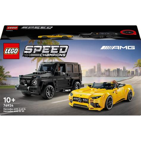 Lego Speed Champions 76924 Mercedes Amg G 63 And Mercedes Amg Sl 63 Car