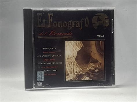 El Fonografo Del Recuerdo Vol6 Cd Pedro Vargas Olga Guillot MercadoLibre