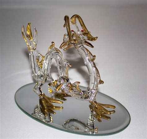 Gold Tipped Dragon Glass Blowers Of Manitou