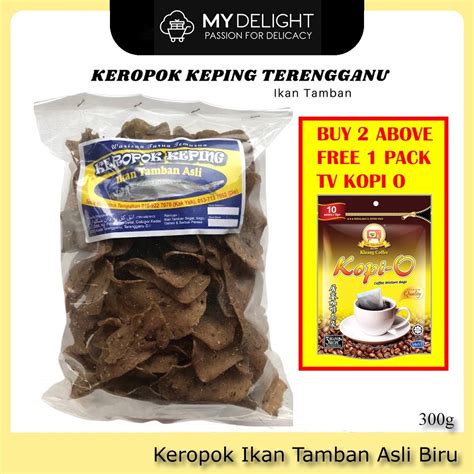 Kuala Terengganu Fish Cracker Keropok Ikan Tamban Sg Ready Stock