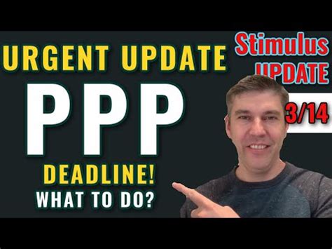 Ppp Round Loan Updates Deadline Extension Clarity Big Decison To