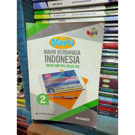 Jual Buku Bahasa Indonesiamarbi Mahir Berbahasa Indonesia Smpmts