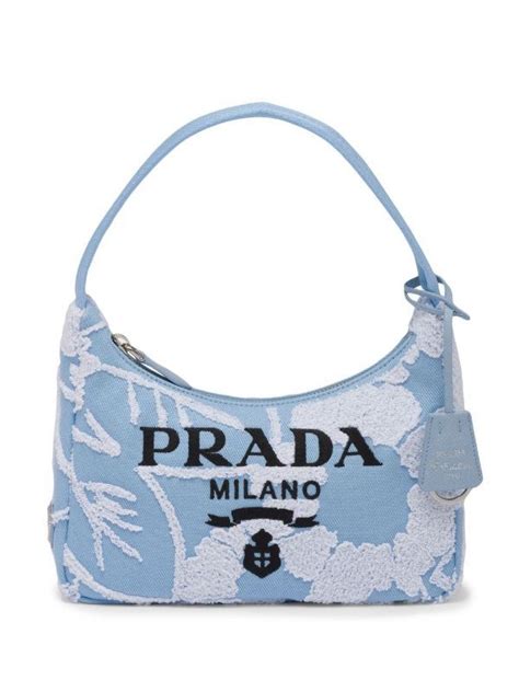 Prada Re Edition 2000 Embroidered Mini Bag Farfetch Pretty Bags Cute