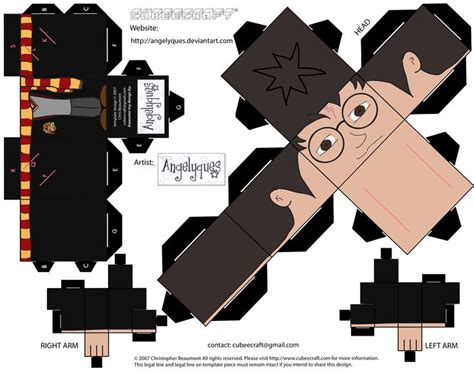 Papertoyharry Potter Paper Toys Paper Crafts Harry Potter Crafts