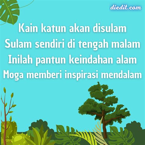 20 Pantun Keindahan Alam Indonesia yang Penuh Pesona | diedit.com