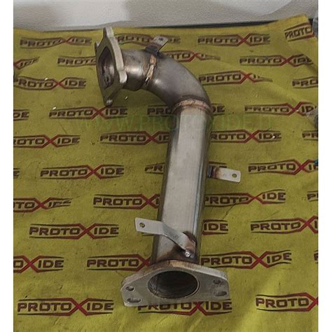 Free Exhaust Downpipe Non Catalyzed Fiat 500 Abarth 1400 Grande Punto