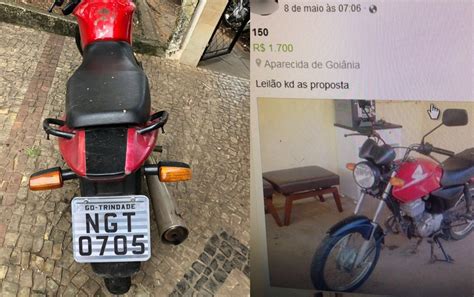 Jovem Preso Suspeito De Tentar Vender Moto Roubada E Placa