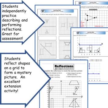 Transformations: Describe and Perform Reflections in the 1st Quadrant