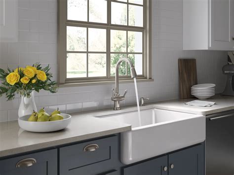 K-6489-0 | Whitehaven™ 35-3/4" undermount single-bowl farmhouse kitchen ...