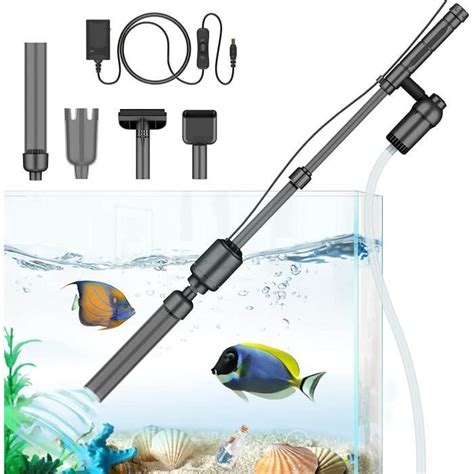 Aspirateur Electrique Pour Aquarium 6 En 1 Kits De Automatique Siphon D