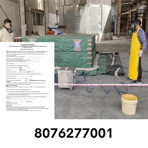 Export Fumigation Certificate In Noida By Noida Fumigation Id