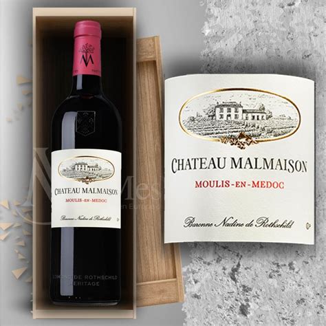 Magnum Moulis en Médoc Château Malmaison 2016 Rothschild en Plumiers Bois