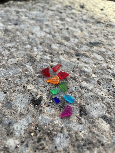 Almost A Full Rainbow R Seaglass