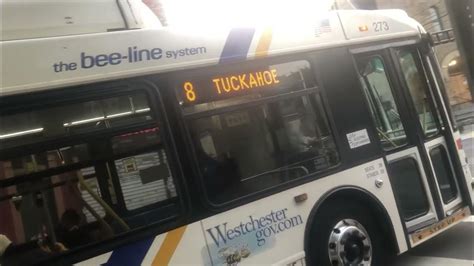 Bee Line Bus 2009 Nabi 40 Lfw Route 8 To Tuckahoe 273 Yonkers Elm St