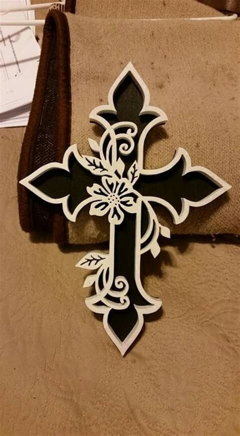 Pin By Kelsi On Tattoo Ideas In Cross Crafts Scroll Saw