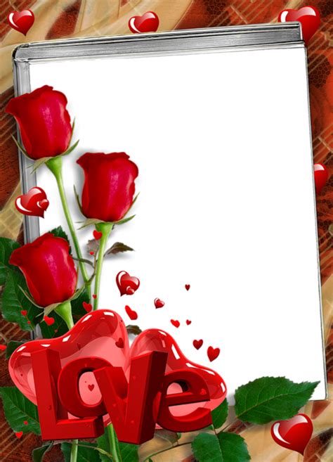 Love Red Frame Png Png All