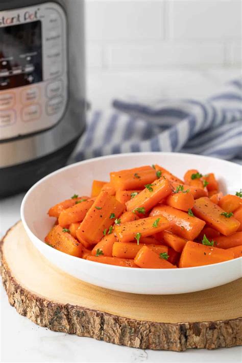 Instant Pot Glazed Carrots The Blond Cook