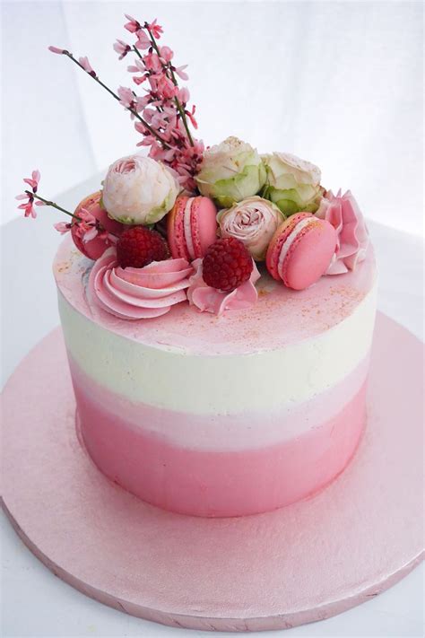 Ombre Torte Geburtstagstorte Rezept Kuchen Und Torten Kuchen Und