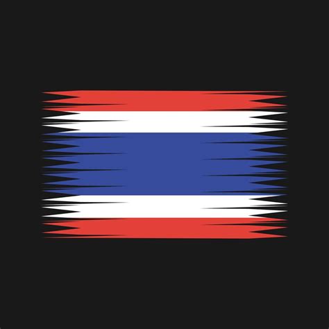 Thailand Flag Vector National Flag 11080532 Vector Art At Vecteezy