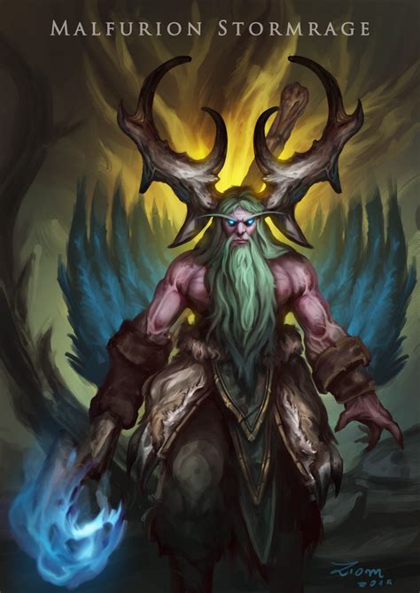 Malfurion Stormrage By Ziom05 On Deviantart