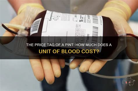 The Price Tag Of A Pint How Much Does A Unit Of Blood Cost ShunVogue