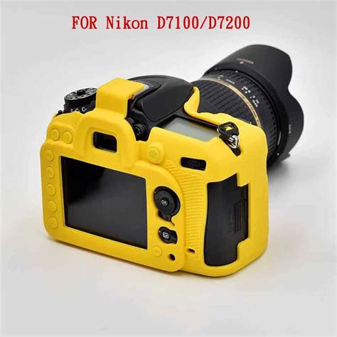 Camera Body Cover Case For Nikon D850 D750 D7100 D7200 D5500 D5600 Dslr Soft Silicone Skin