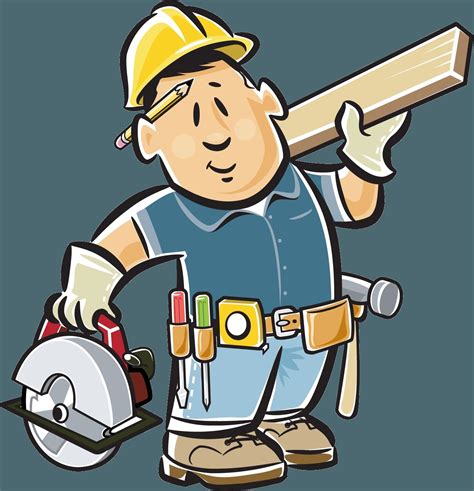 Carpenter Clipart Ideas Clip Art Hand Drawn Vector Illustrations