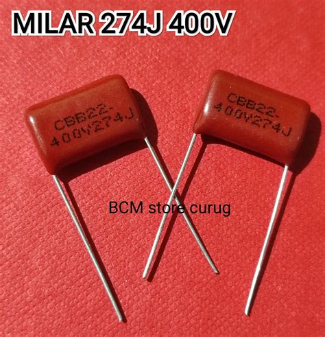 Capacitor Milar J V Lazada Indonesia