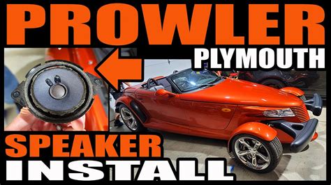 Plymouth Prowler Rear Dash Door Speaker How To Install How To