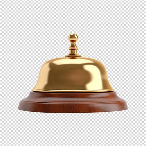 Premium PSD Desk Bell Isolated On Transparent Background Png