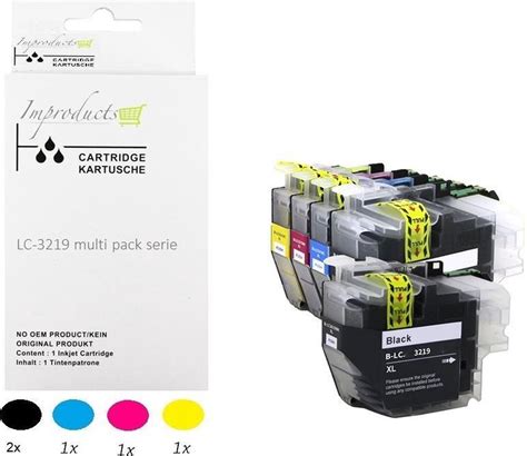 Improducts Inkt Cartridges Alternatief Brother Lc Lc