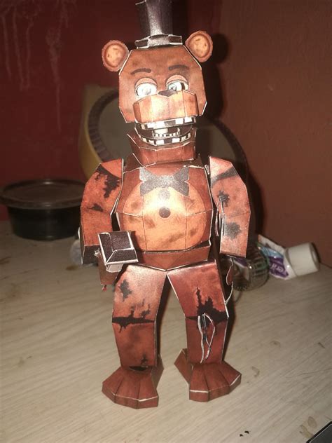 Papercraft Fnaf 2 Withered Freddy By Mateo123456gd On Deviantart