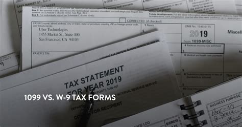 1099 Vs W 9 Tax Forms Whats The Difference Zippia