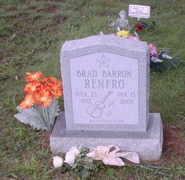 Celebrities Final Resting Places: Brad Renfro (1982-2008)