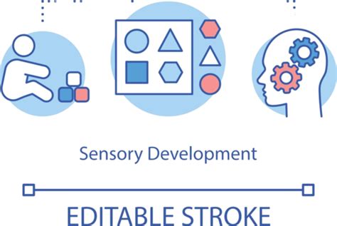 Sensory Memory Loop Concept Icon Thin Concept Sensory Vector, Thin, Concept, Sensory PNG and ...