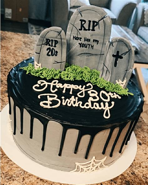 Tombstone Birthday Cake Ideas Images Pictures