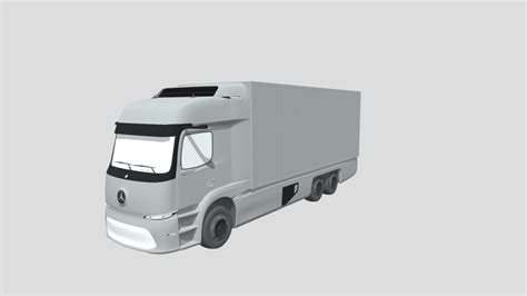 Mercedes Benz Urban E Truck D Model By Zort Privatetrs Faa