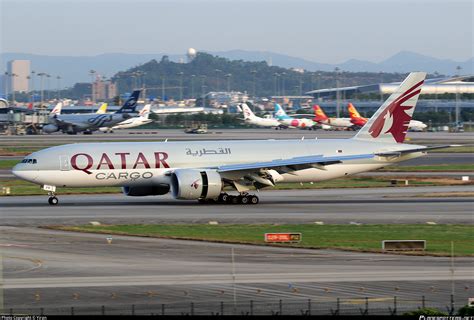 A Bfr Qatar Airways Cargo Boeing F Photo By Yiran Id