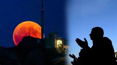 5 Amalan Saat Terjadi Gerhana Bulan Matahari Super Blood Moon