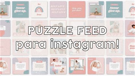 COMO CREAR UN FEED TIPO Puzzle Rompecabezas PARA INSTAGRAM