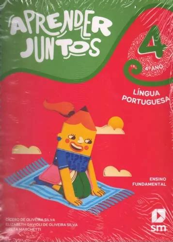 Livro Aprender Juntos Português 4 Ano Frete grátis