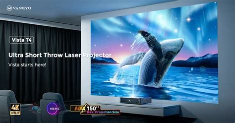 VANKYO presenta el proyector láser triple de alcance ultracorto Vista T4