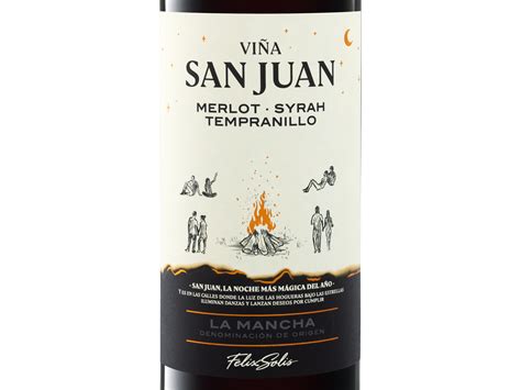 Viña San Juan Merlot Syrah Tempranillo La Mancha DO tr…