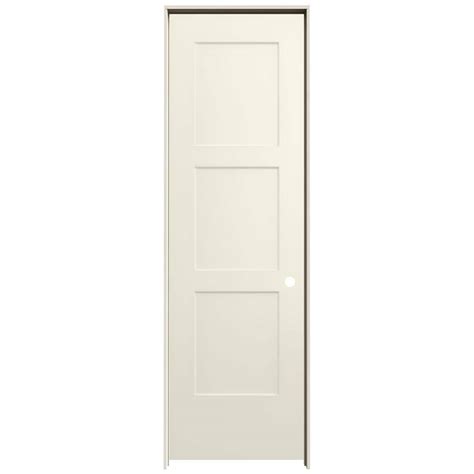 JELD WEN 24 In X 80 In Birkdale French Vanilla Paint Left Hand Smooth