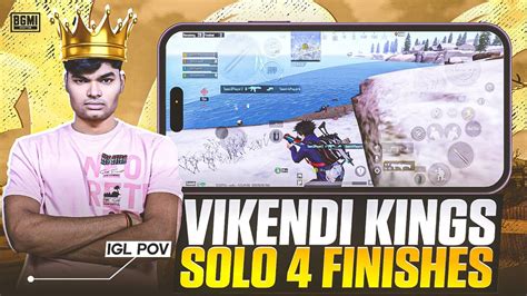 KING OF VIKENDI SOLO 4 FINISHES IN GRAND FINALS IGL POV EclipseOP