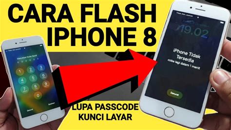 Cara Flash Iphone 8 Lupa Sandi Iphone Tidak Tersedia Gratis Dengan 3utool Youtube