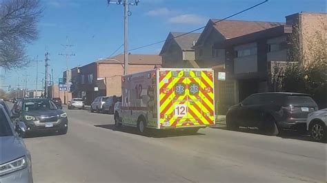 Brand New Chicago Fire Department Ambulance 12 Responding Youtube